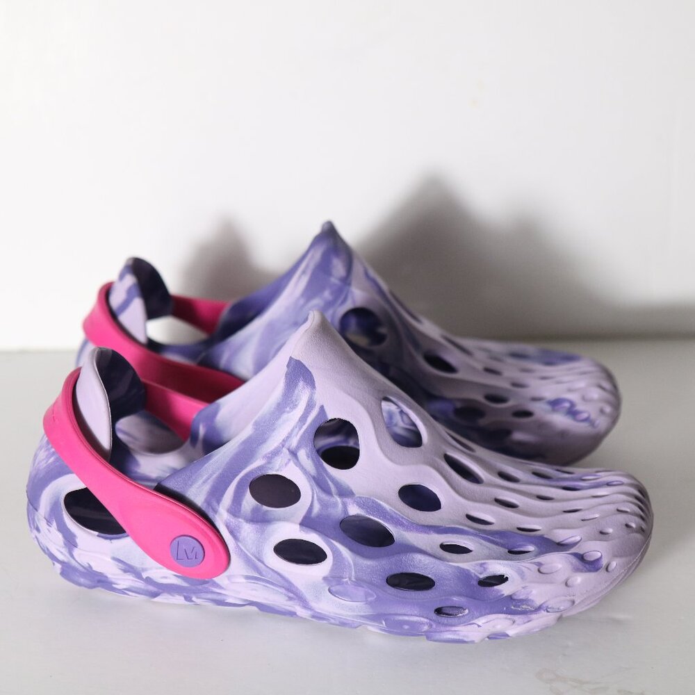 Merrell Kids Hydro Moc Sandal 5 Purple Pink Water Shoe Hiking Camping Walking‎